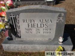 Ruby Alma Grogan Fields