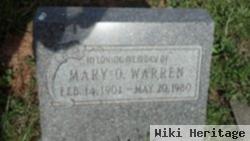 Mary O. Warren