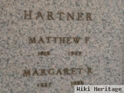 Matthew F "mike" Hartner