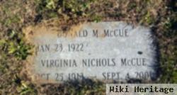 Virginia Nichols Mccue