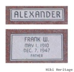 Frank William Alexander
