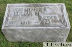 Lillian M Wieder