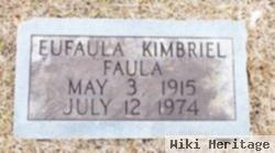 Eufaula "faula" Kimbriel Fant