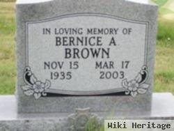 Bernice A. Brown