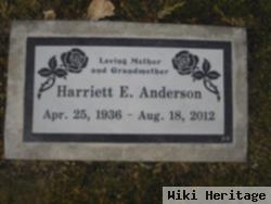 Harriett E. Anderson