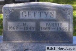 Polly Frances "fannie" Gettys