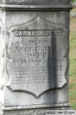 Sarah J Post