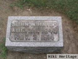 John W Hayes