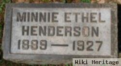 Minnie Ethel Henderson