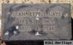 Jeannette S. Smalley Hays