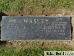 Clinton E. Wasley