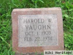 Harold W Vaughn