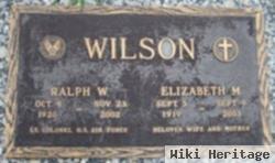 Elizabeth M Wilson