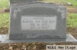 Martha Ann Mize Reid