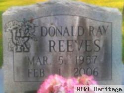 Donald Ray "donnie" Reeves