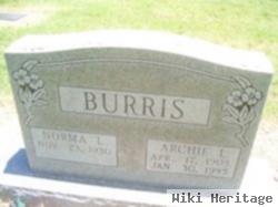 Archie L Burris