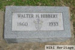 Walter H. Hibbert