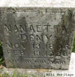 Nanaetta Deny