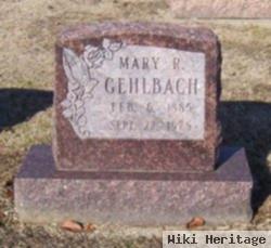 Mary R. Gehlbach