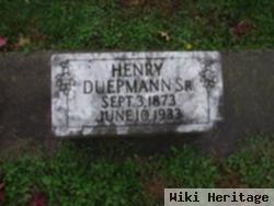 Henry Duepmann, Sr