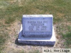 Martha Ella Fife Middleton