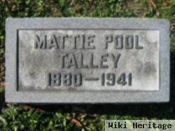 Mattie Pool Talley