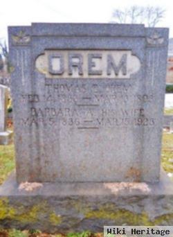 Barbara Ann Hoffmaster Orem