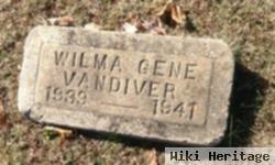 Wilma Gene Vandiver