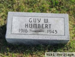 Guy W Humbert