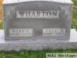 Mary C Parcell Wharton