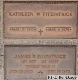 Kathleen W. Fitzpatrick