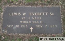 Lewis W Everett, Sr