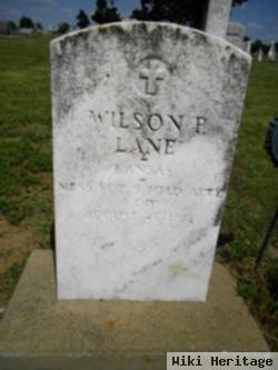 Wilson P. "pat" Lane