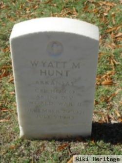 Corp Wyatt Manning Hunt