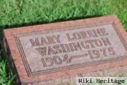 Mary Lorene Walker Washington