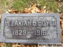 Hezakiah B Boyer