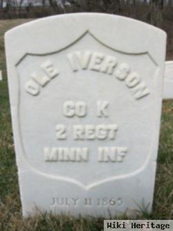 Pvt Ole Iverson