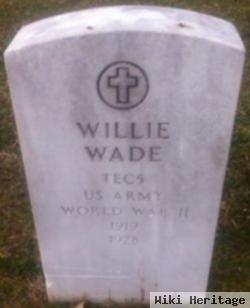 William "willie" Wade