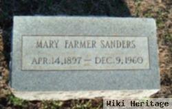 Mary Farmer Sanders