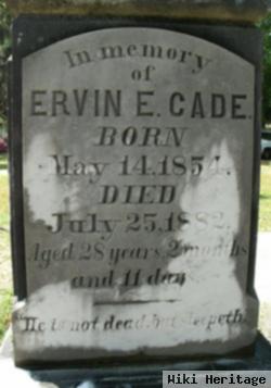 Ervin Early Cade, Jr