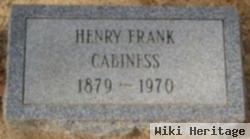 Henry Frank Cabiness