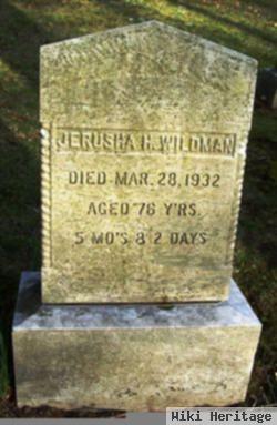 Jerusha H. Morris Wildman