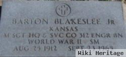 Barton Blakeslee, Jr