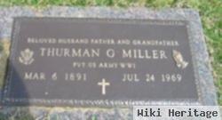 Thurman G Miller