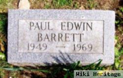 Paul Edwin Barrett