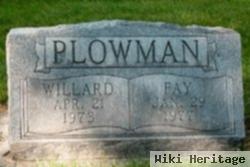 Willard E. Plowman