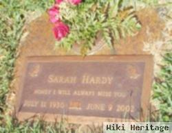 Sarah Hardy