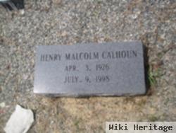 Henry Malcolm Calhoun