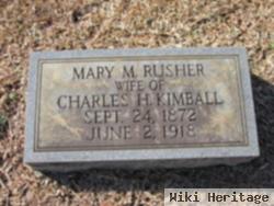 Mary M. Rusher Kimball