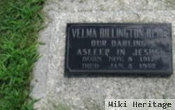 Velma W. Billington Bell